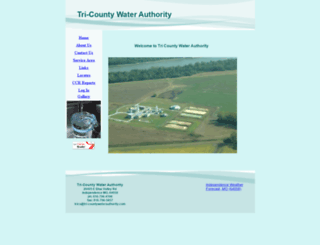 tri-countywaterauthority.com screenshot