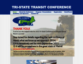tri-stateconference.com screenshot