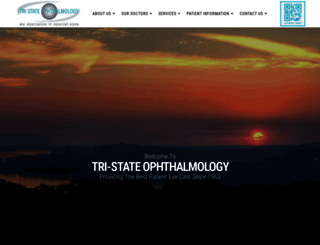 tri-stateeyes.com screenshot