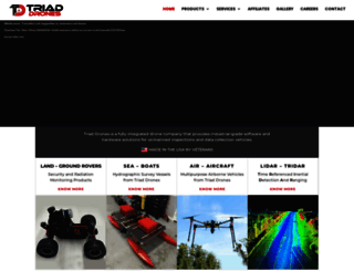 triaddrones.com screenshot
