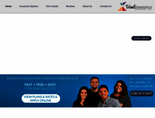 triadinsurance.com screenshot