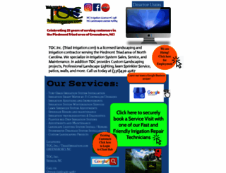 triadirrigation.com screenshot