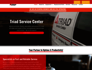 triadservice.com screenshot