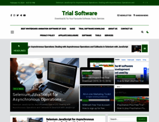 trial-software.com screenshot