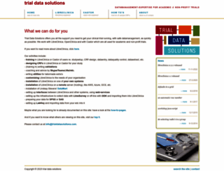 trialdatasolutions.com screenshot