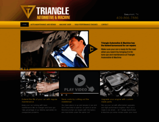 triangleautomotivebmt.com screenshot