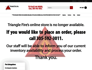 trianglefireinc.com screenshot