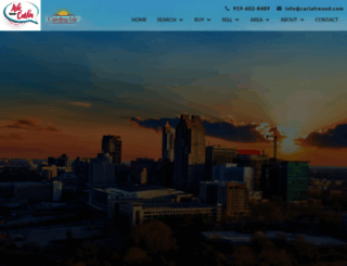 trianglehomesandrealestate.com screenshot