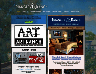 trianglelranch.com screenshot