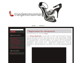 trianglemomsonmain.com screenshot