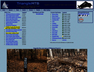 trianglemtb.com screenshot