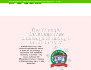 triangletreechallenge.com screenshot