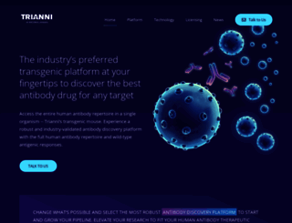 trianni.com screenshot