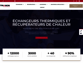 trianon-echangeur.com screenshot