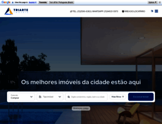 triarteimoveis.com.br screenshot