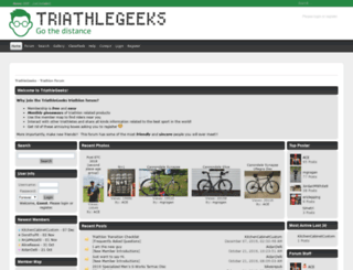triathlegeeks.com screenshot