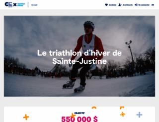 triathlon-sainte-justine.org screenshot