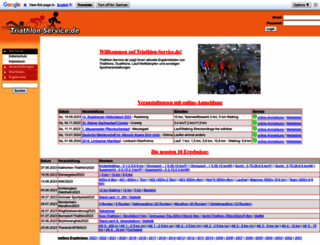 triathlon-service.de screenshot