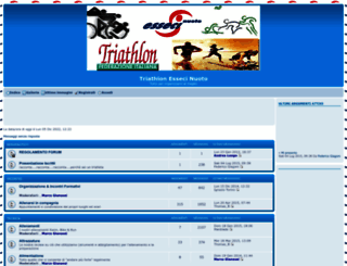 triathlonesseci.forumattivo.it screenshot
