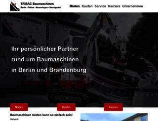 tribac.de screenshot