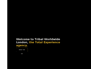 tribalddb.co.uk screenshot