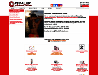 tribalinkproducts.com screenshot