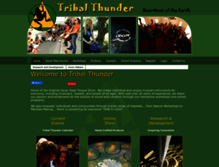 tribalthunder.com screenshot
