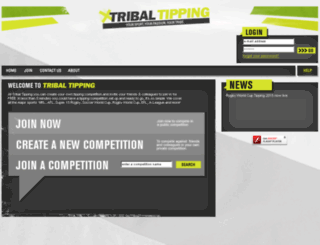 tribaltipping.com.au screenshot