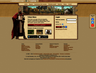 tribalwars.com.br screenshot