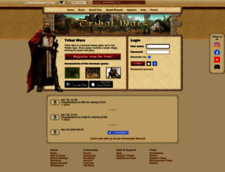 tribalwars.net screenshot