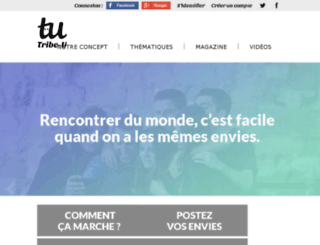 tribe-u.fr screenshot