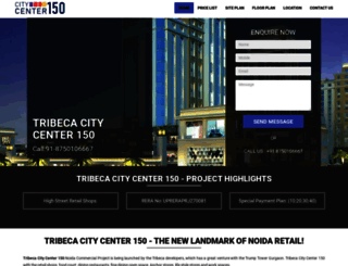 tribecacitycenter150.org.in screenshot