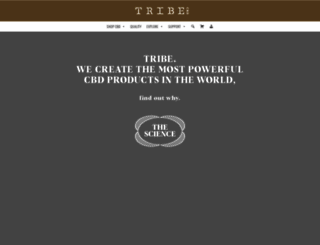 tribecbd.com screenshot