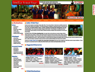 tribes-of-india.com screenshot