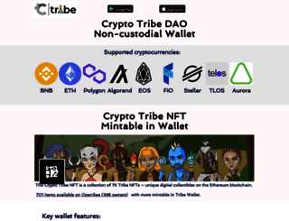 tribewallet.io screenshot