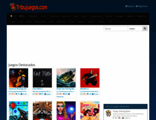 tribujuegos.com screenshot