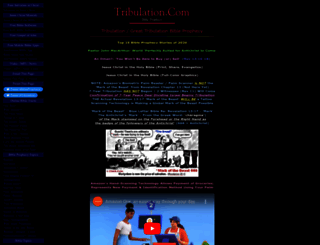 tribulation.com screenshot
