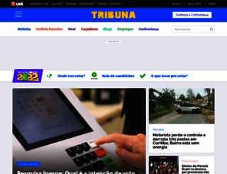 tribunadoparana.com.br screenshot