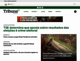 tribunadosertao.com.br screenshot