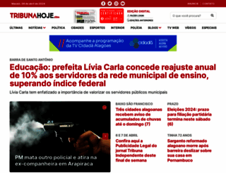 tribunahoje.com.br screenshot