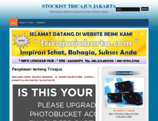 tricajusjakarta.com screenshot