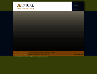 tricalconstruction.com screenshot
