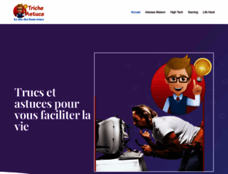 triche-astuce.net screenshot