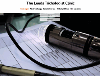 trichological.co.uk screenshot