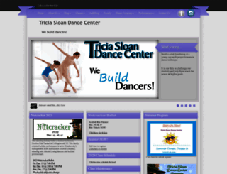 triciasloandance.com screenshot