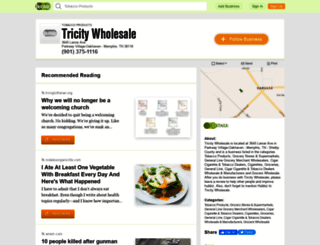 tricity-wholesale.hub.biz screenshot