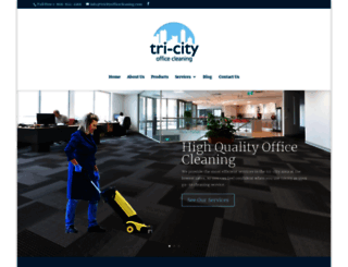 tricityofficecleaning.com screenshot