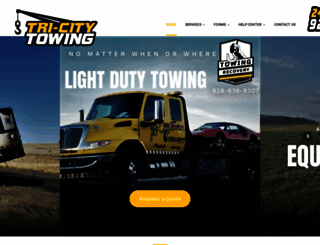 tricitytowinginc.com screenshot