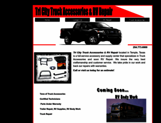 tricitytruckaccessories.com screenshot