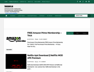 trickinfo.in screenshot